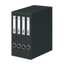 Modulo Carpeta Anillas Dohe Carton Forrado 4 Uds.Fº 2 An.Mixtas 25Mm Negro (Set de 2) Precio: 45.50000026. SKU: B1BWX25T2V