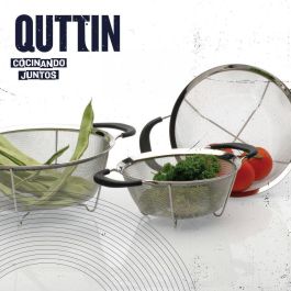 Escurridor de acero con asas Soft 29.5 cm Quttin - Inde (12 Unidades) Escurridor de acero con asas Soft 29.5 cm Quttin - Inde (12 Unidades)