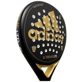 Adidas X-Treme LTD XTREME BK GD Pala de Pádel Negro y Oro | Control, Avanzado, Goma EVA SOFT PERFORMANCE, Superficie Rugosa