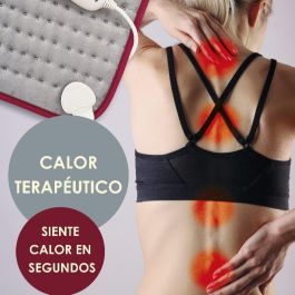 AVANT - Almohadilla Eléctrica 40 cm x 30 cm, 100W con 3 Niveles de Temperatura