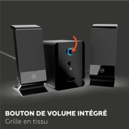 Mobility ML314006 Altavoz 2.1 - Negro - 2 altavoces - 5W de potencia