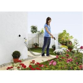 Kärcher Juego de Espiral de Riego 10m, Pistola Multifunción, Válvula Aquastop, Conector Universal, Soporte Pared y Toma de Grifo G3/4 Kärcher Juego de Espiral de Riego 10m, Pistola Multifunción, Válvula Aquastop, Conector Universal, Soporte Pared y Toma de Grifo G3/4