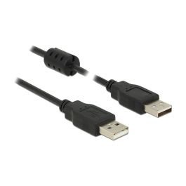 DeLOCK Cable USB 2.0 Macho A a Macho A, 0.5 m, Negro, 480 Mbit/s, Blindaje Magnético, 24/28 AWG - Referencia DELOCK Precio: 18.8899997. SKU: B169JM34EP