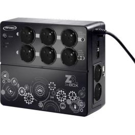INFOSEC Inversor de alta frecuencia Z3 ZenBox EX 700 - 700 VA 8 enchufes FR / SCHUKO INFOSEC Inversor de alta frecuencia Z3 ZenBox EX 700 - 700 VA 8 enchufes FR / SCHUKO