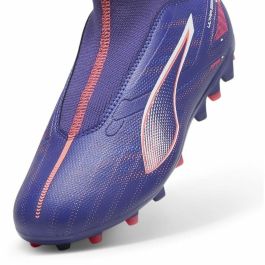 Botas de Fútbol para Niños Puma Ultra 5 Match+ Ll Mg Morado