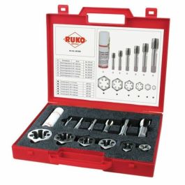 Juego de Machos y Terrajas para Roscar RUKO Acero de alta velocidad (HSS) Precio: 538.49999962. SKU: B1DK9WGLJJ