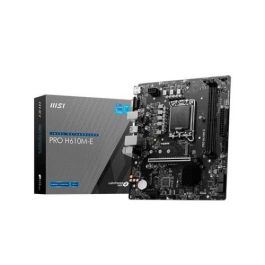MSI PRO H610M-E Intel H610 LGA 1700 micro ATX MSI PRO H610M-E Intel H610 LGA 1700 micro ATX
