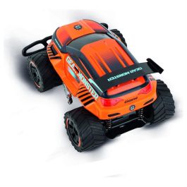 CARRERA Coche radio control Gear Monster 3.0 1:18, hasta 12 km/h, 20 min de funcionamiento