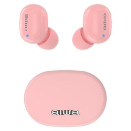 Aiwa EBTW-150 Auriculares Inalámbricos Bluetooth 5.0 True Wireless Estéreo Rosa