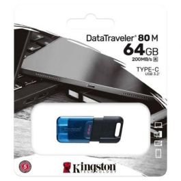 Pendrive 128GB Kingston DataTraveler 80 M USB 3.2 Pendrive 128GB Kingston DataTraveler 80 M USB 3.2