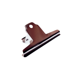 Q-connect Pinza sujetapapeles metálica 107 mm con agujero para colgar