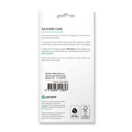 eSTUFF iPhone 15 INFINITE VIENNA TPU Cover - Transparent - 100% recycled plastic eSTUFF iPhone 15 INFINITE VIENNA TPU Cover - Transparent - 100% recycled plastic