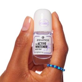 Essence THE ACTIVE WHITENER Base Blanqueadora para Uñas 8 ml