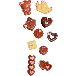 Lansay Mini Delights - Kit para Hacer Chocolate en Forma de Corazón - A Partir de 6 Años - AAAPP11036