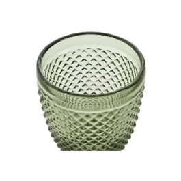 DKD Home Decor Copa de Cristal Verde 240ml con Acabado Grabado Diamond Garbo - Juego de 6 Apta Lavavajillas y Microondas DKD Home Decor Copa de Cristal Verde 240ml con Acabado Grabado Diamond Garbo - Juego de 6 Apta Lavavajillas y Microondas