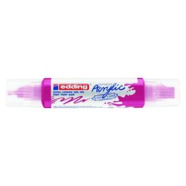 Marcador Acrylic Edding 5400 3D Doble Punta (2-3/5-10 Mm) Magenta 5 unidades Precio: 32.49999984. SKU: B129SDN9JE
