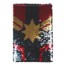 Cuaderno premium lentejuelas captain marvel Cuaderno premium lentejuelas captain marvel
