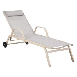 DKD Home Decor Tumbona Terraza Y Jardin Crema 63 x 101 x 199 cm Precio: 93.58999947. SKU: B1F6JHSAMT