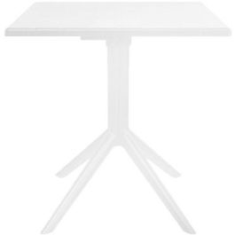 Mesa Terraza Y Jardin DKD Home Decor Blanco 70 x 75 x 70 cm