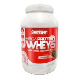 NUTRISPORT Mega Protein 5 Whey Vainilla 900Gr. Suplemento proteico para deportistas con alta demanda muscular. Precio: 32.5000005. SKU: B1KBWWXSP3