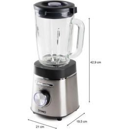 Licuadora - DOMO - DO740BL - Alta velocidad - 1400 W - 1,75 L - Gris Licuadora - DOMO - DO740BL - Alta velocidad - 1400 W - 1,75 L - Gris