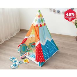 Juguete Mantita Teepee Actividades Del Circo para Bebés +2 meses - Acolchado y Versátil para Jugar