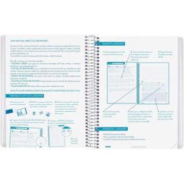 Finocam Libreta de Reuniones Docente Espiral 4º Tapas Personalizables con Papel Reciclado