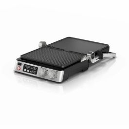 Braun BRA1697703395607 Parrilla multifunción Multi Grill 7, 2000 W, 3 posiciones de calentamiento, Negro/Acero
