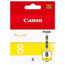 Canon CLI-8 Amarillo Tinta Ink-jet para Canon IP3300, 4200, 4300, 5200, 5300, MP500, 800, IX4000, IX5000, Pro9000 Precio: 16.68999948. SKU: S8402615