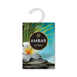 Ambar Ambientador de Armario Aroma Spa Marino Amaderado Floral con Nenúfar y Jazmín, Perfume Calidad Premium 0% Alcohol, +45 Días Precio: 1.88999943. SKU: S4517201