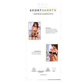 Esposas Saffron Sportsheets 80011 Negro Esposas Saffron Sportsheets 80011 Negro