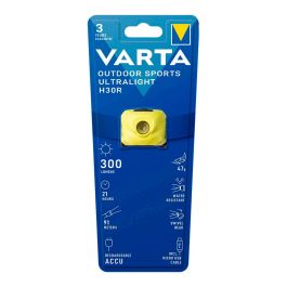 Linterna LED para la Cabeza Varta H30R 300 lm IPX4 3 W Amarillo Precio: 29.49999965. SKU: B1FKBKCDSC