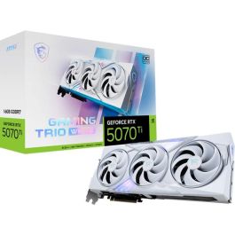 MSI GeForce RTX 5070 Ti GAMING TRIO OC 16GB GDDR7 Blanco - 912-V531-057