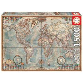 Puzzle 1500 el mundo mapa politico Puzzle 1500 el mundo mapa politico