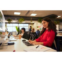 HP 725 Combo Teclado y Ratón Inalámbrico Recargable Multi-Dispositivo, Carga Ultra-Rápida y Conexión Fluida