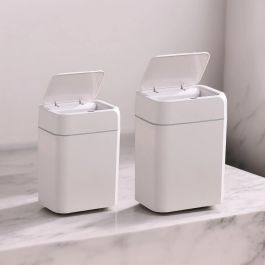 Inde Papelera Sensor Plástico Basic Home 12L (23.5 x 17.5 x 31.8 cm) (6 Unidades) Inde Papelera Sensor Plástico Basic Home 12L (23.5 x 17.5 x 31.8 cm) (6 Unidades)
