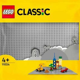 LEGO 11024 Placa Base Gris 48x48 Classic para Construir, Ensamblar y Exhibir