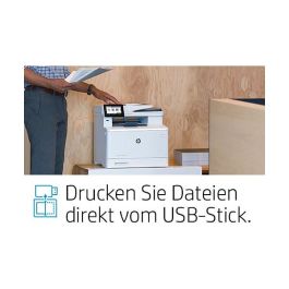 HP Color LaserJet Pro MFP M479dw 3in1 A4 LAN WiFi Duplex ADF 27ppm 600x600dpi