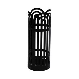 Paragüero Versa Negro 19 x 49 x 19 cm Paragüero Versa Negro 19 x 49 x 19 cm