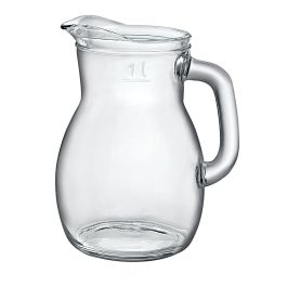 Bormioli Rocco Jarra de Vidrio 1 L Set de 6 Unidades Colección Bristot Diseño Clásico Redondeado Apta Lavavajillas Precio: 4.49999968. SKU: S2705742