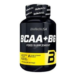 BIOTECHUSA BCAA + B6, 100 Comprimidos Precio: 11.4999995. SKU: B19W8RB4B8