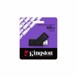 Kingston DTXS/64GB - Memoria USB DataTraveler Exodia S 64GB USB 3.2 Gen 1 con Tapón Giratorio