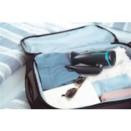 Secador de Viaje Beurer 1600W Plegable, Voltaje Dual, Color Negro Turquesa - Ideal para Cabello Sedoso Secador de Viaje Beurer 1600W Plegable, Voltaje Dual, Color Negro Turquesa - Ideal para Cabello Sedoso
