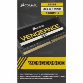 Memoria RAM Corsair 16 GB DDR4 3200 MHz CL22 Memoria RAM Corsair 16 GB DDR4 3200 MHz CL22