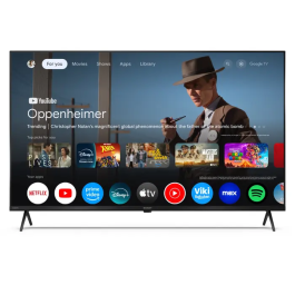 Sharp 43HP5265E Google TV 43" Smart TV LED HD Plano Clase G Negro