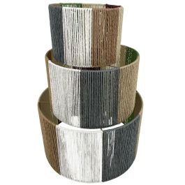 DKD Home Decor Pantalla Urban Multicolor 52x52x31 cm Set de 3 para bombillas E27 en Fibra y Metal DKD Home Decor Pantalla Urban Multicolor 52x52x31 cm Set de 3 para bombillas E27 en Fibra y Metal Precio: 45.95000047. SKU: B1FTF5NY5S