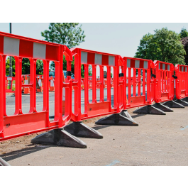 Faru Barrera Navigator Polietileno Rojo Longitud 2 MT