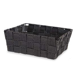 Cesta de tela Kipit negra, 21x18x8 cm, 1.7 l, sin asas (24 Unidades) Cesta de tela Kipit negra, 21x18x8 cm, 1.7 l, sin asas (24 Unidades)