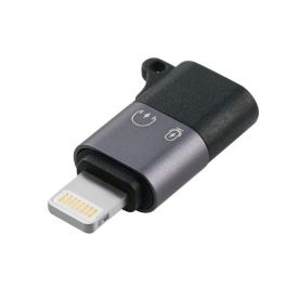 MicroConnect MC-USBCLIGHT Adaptador Lightning Macho a USB-C Hembra para Conectar Cables Lightning a Dispositivos USB-C, Carga y Sincronización, Plata Precio: 5.89000049. SKU: B1DFY9RALJ