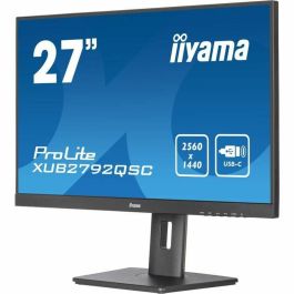 Pantalla de PC - iiyama prolite xub2792qsc -b5 - 27 WQHD - la losa IPS - 4 ms - 75Hz - HDMI / Displayport / USB -C / USB Hub - Pie ajustable